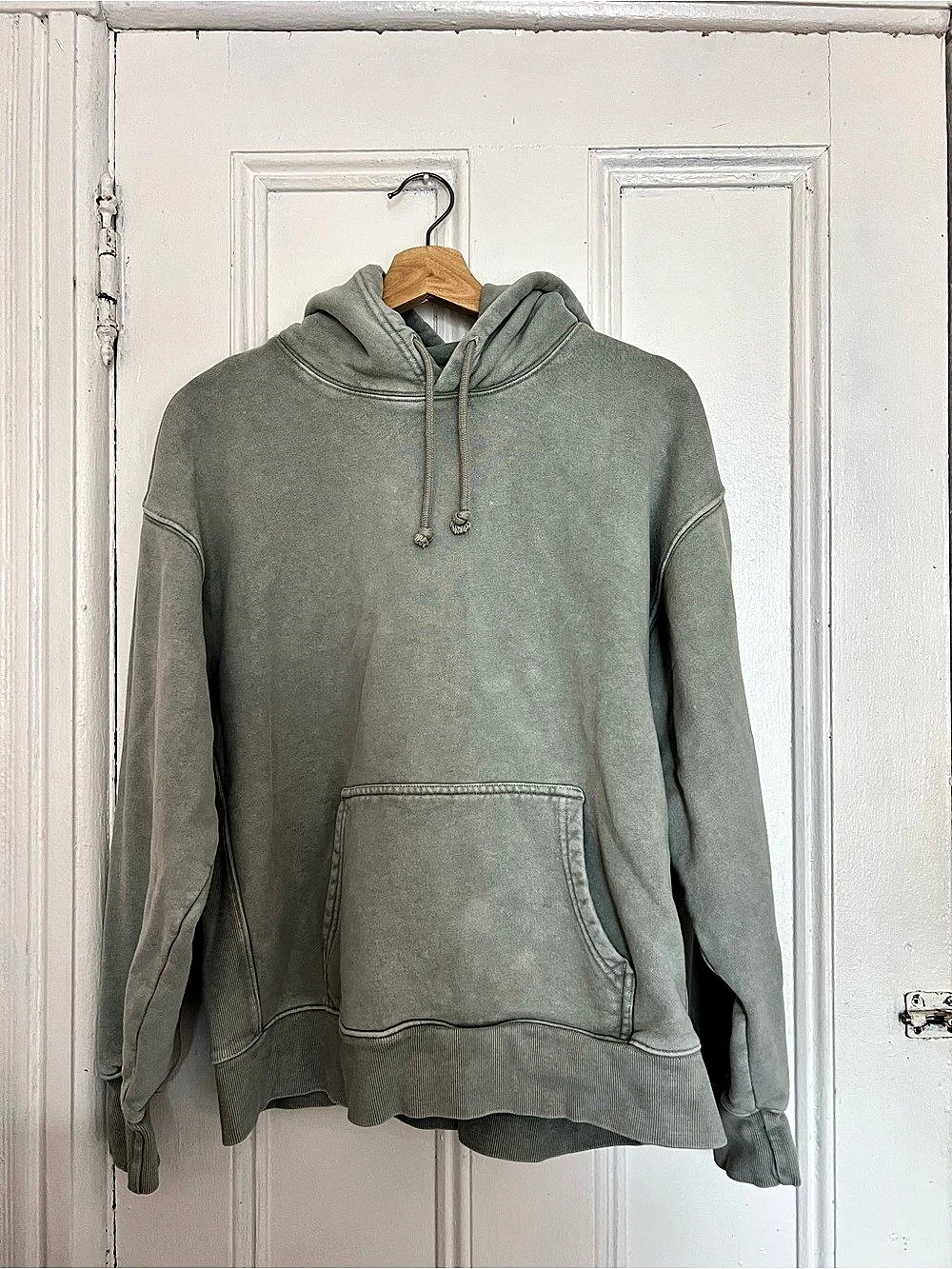 ARITZIA- Cozy Boyfriend Oversized Hoodie, Green, Size Small, Like New